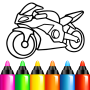 icon Kids Drawing For Boys-Coloring(Kleurplaten voor jongens)