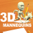 icon 3D Mannequins(3D-etalagepoppen Vectorinkt) 3.0