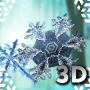 icon Falling Snow 3D(Vallende sneeuwvlokken Wallpaper)