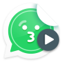 icon Animated Sticker Maker(Geanimeerde stickermaker voor WA)