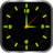 icon com.androbeings.glowing.clock.locker.unlocker.lockscreen.free(Glowing Clock Locker - Groen) 50.1
