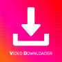 icon Video Downloader(Video Downloader - Voor FB, Insta, TikTk, Utube enz
)
