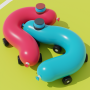 icon Sausage Cars Battle 3D(Worstauto's
)
