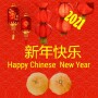 icon Happy Chinese New Year(Gelukkig Chinees Nieuwjaar Greetings Card 2021
)