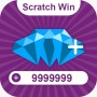 icon Scratch and win Diamond(Kras en win gratis Diamond en Elite Pass 2021
)