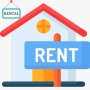 icon House For Rent(Zero makelaardij onroerend goed Te huur Flat, Appartement
)