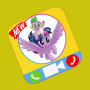 icon Call Little Pony Game Video Call Prank (Call Little Pony Game Videogesprek Prank
)