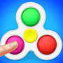 icon FidgetSpinner(pop it 3D fidget Toy
)