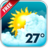 icon Animated Weather (Geanimeerde weerwidget, klok) 6.7.1.1