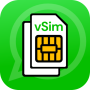 icon vSim for WhatsApp(Virtueel nummer voor WhatsApp)