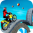 icon Superhero gt Stunt Biker Race(Superhero Tricky Bike Stunt 3D) 4.4