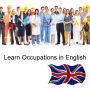 icon Occupations English(Leer beroepen in het Engels)