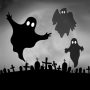 icon Halloween Ghost Live Wallpaper (Halloween Ghost Live Achtergrond)