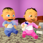 icon Twins Baby Simulator(Real Twins Baby Simulator 3D)