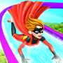 icon Super Hero Pool Ride(Superhero Pool Ride - Water Park Racing
)