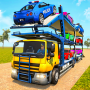 icon Prado Car Transport Truck : OffRoad Driving Games(Police Car Transport Truck: OffRoad Driving Games)