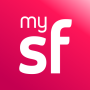icon mySF. For everything smartfren (mySF. Voor alles smartfren)