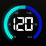 icon Speedometer(GPS Snelheidsmeter HUD - Kilometerteller)