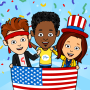 icon com.iz.games.usa.maps.educational.learning.kids.puzzle.geography.states.flags(USA Kaart Kinderen Aardrijkskunde Games
)