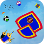 icon Superhero Kite Flying Games (Superheld Vliegeren Games)