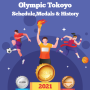 icon Olympic Tokyo 2021Schedule,Sports,Medals and History(Olympic Tokyo 2021 - Schema, Sport, Medailles
)