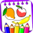 icon Fruits Coloring Book(Fruit Kleurboek Tekenen) 21.0.0