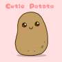 icon Cutie Potato(Lovely Wallpaper Cutie Potato Theme
)