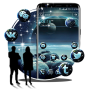 icon Galaxy Ocean Launcher Theme (Galaxy Ocean Launcher Theme
)