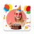 icon Birthday PhotoFrame(Verjaardagswenskaartmaker) 1.3