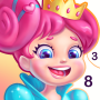 icon Princess Color(Princess Kleuren op nummer)