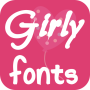 icon Girl Fonts(Meisjeslettertypen voor FlipFont)