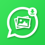 icon Status Saver - Videos, Images (Status Saver - Video's, afbeeldingen)