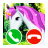 icon Unicorn Call Simulation Game(fake call unicorn game) 8.0