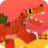 icon Blocky Titan Raptor: City Assault(Blocky Titan Raptor Assault) 0.7