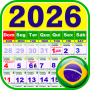 icon com.gamesrushti.brazilcalendar(Brazilië Calendário 2026)