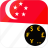 icon SingaporeDollarSGDconverter_v8(Singapore Dollar SGD-converter) 2019.6.17
