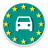 icon License plates EU(Nummerplaten Europa) 1.2.3