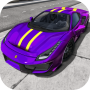 icon Street Racing Car Driver(Straatrace Auto Motorcoureur)