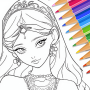 icon Princess Coloring(Princess Coloring:Tekenspel)
