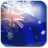 icon Australia Flag(van Australië Live Wallpaper) 4.2.2
