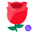 icon Valentine Red Heart Theme(Valentine rood hartthema) 762.0.1001