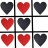 icon red vs black(tic tac toe: red vs black emoji
) 1.0