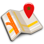 icon Map of Morocco offline(Kaart van Marokko offline)