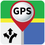 icon Gps Route Finder, Live Map(Gps Route Finder, Find Numbers)