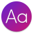 icon Fonts Aa(Lettertypen Aa - Toetsenbordlettertypen Art) 18.4.5