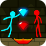 icon Red and Blue Stick: Animation(Rode en blauwe stick: Animatievideo)