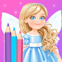 icon Fairy Princess(Feeën Kleurboek voor kinderen)