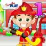icon Fireman Grade 1(Fireman Kids Grade 1-spellen)