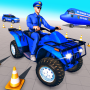 icon Police ATV Car Transport Games(Politie ATV Auto Transport Games
)
