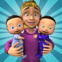 icon Twin Newborn Baby CareBabysitter Daycare Game(Twin Pasgeboren Babyverzorging - Babysitter Daycare Game
)